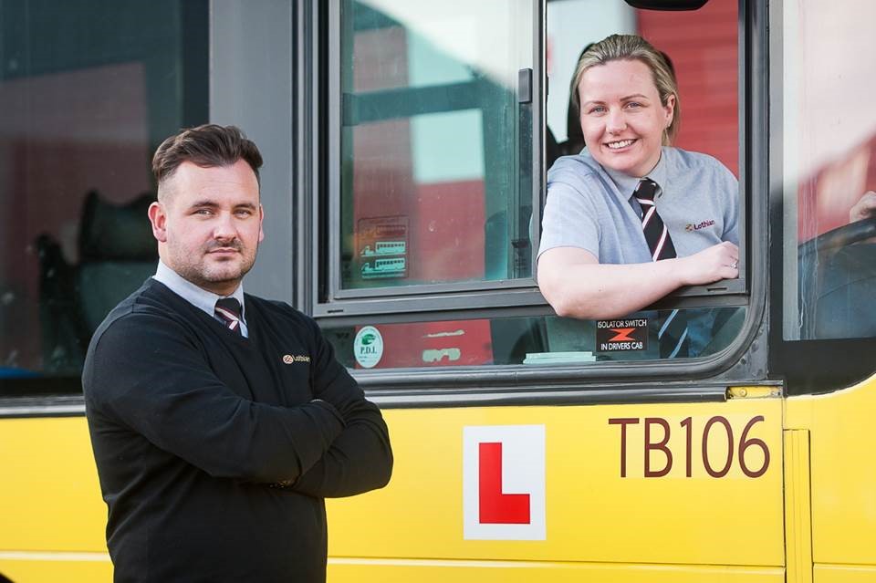 on_lothianbuses's tweet photo. As it’s #WorldTeachersDay, we want to give a shout-out to our very own Training School instructors!

Thank you for all you do in teaching, coaching &amp; encouraging the next generation of bus drivers 🙏

#TeamLothian #WeAreLothian #TeachersDay https://t.co/BjHorGz7vk