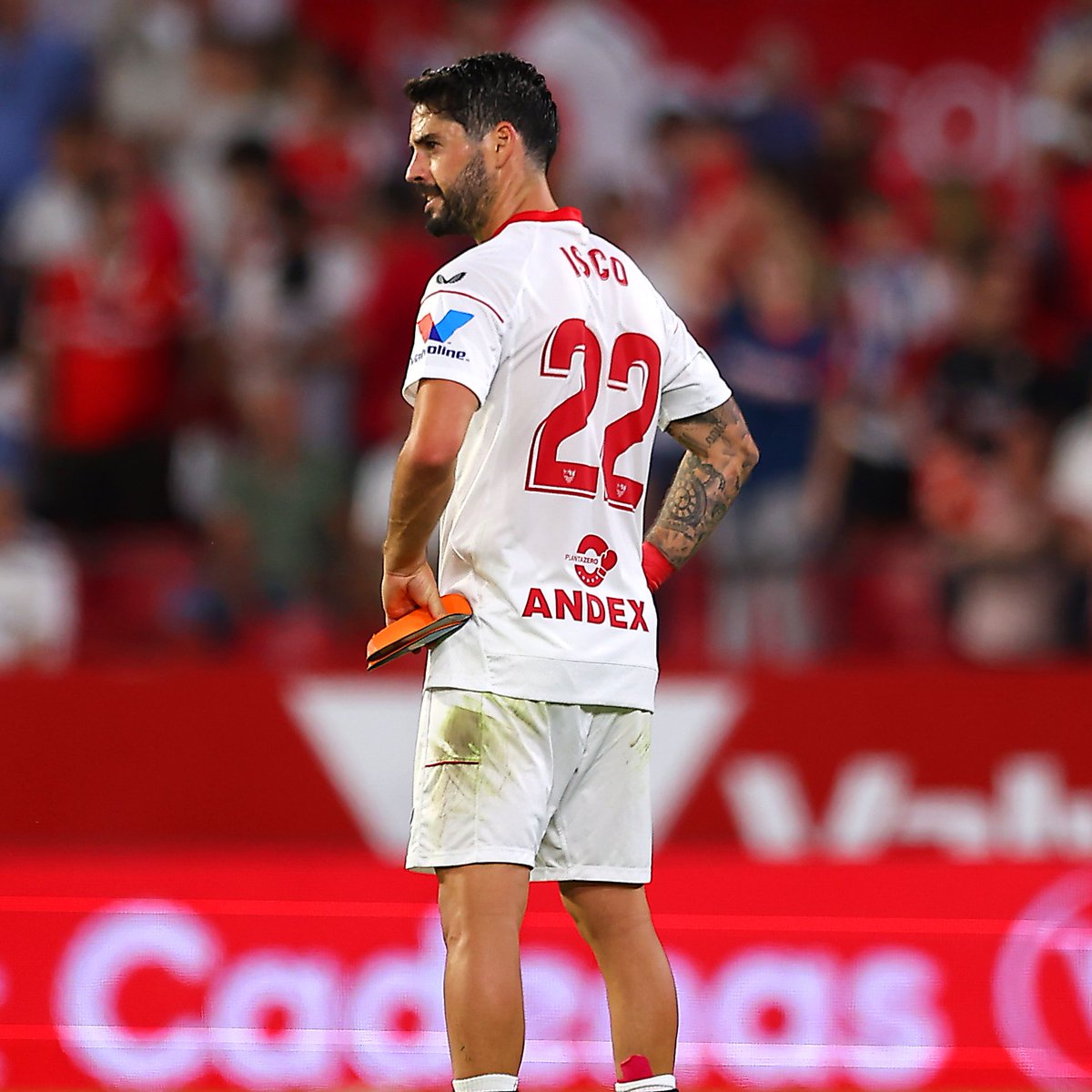 🎁 ¿Quieres ganar una 𝗰𝗮𝗺𝗶𝘀𝗲𝘁𝗮 del <a href="/SevillaFC/">Sevilla Fútbol Club</a>?

📌 Si esta noche el Sevilla gana con gol de Isco, sorteamos su camiseta entre los que den RT y nos sigan

🍀 ¡Mucha suerte a todos!