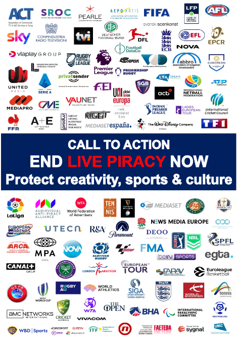ACT_eu's tweet photo. 🇪🇺🏴☠️108 organisations across Europe call on @EU_Commission to act now and propose legislation against the piracy of live content.
@vonderleyen @ThierryBreton @MargSchinas @GabrielMariya
https://t.co/ojLKvATiPu https://t.co/bFaEPShAVI