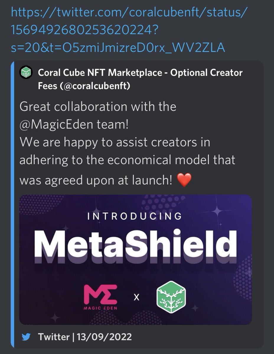 djjdnft's tweet photo. The clowns @coralcubenft have now deleted the metashield tweet lmao (https://t.co/qBW4gvYyYT) https://t.co/g7OaABT9Lh