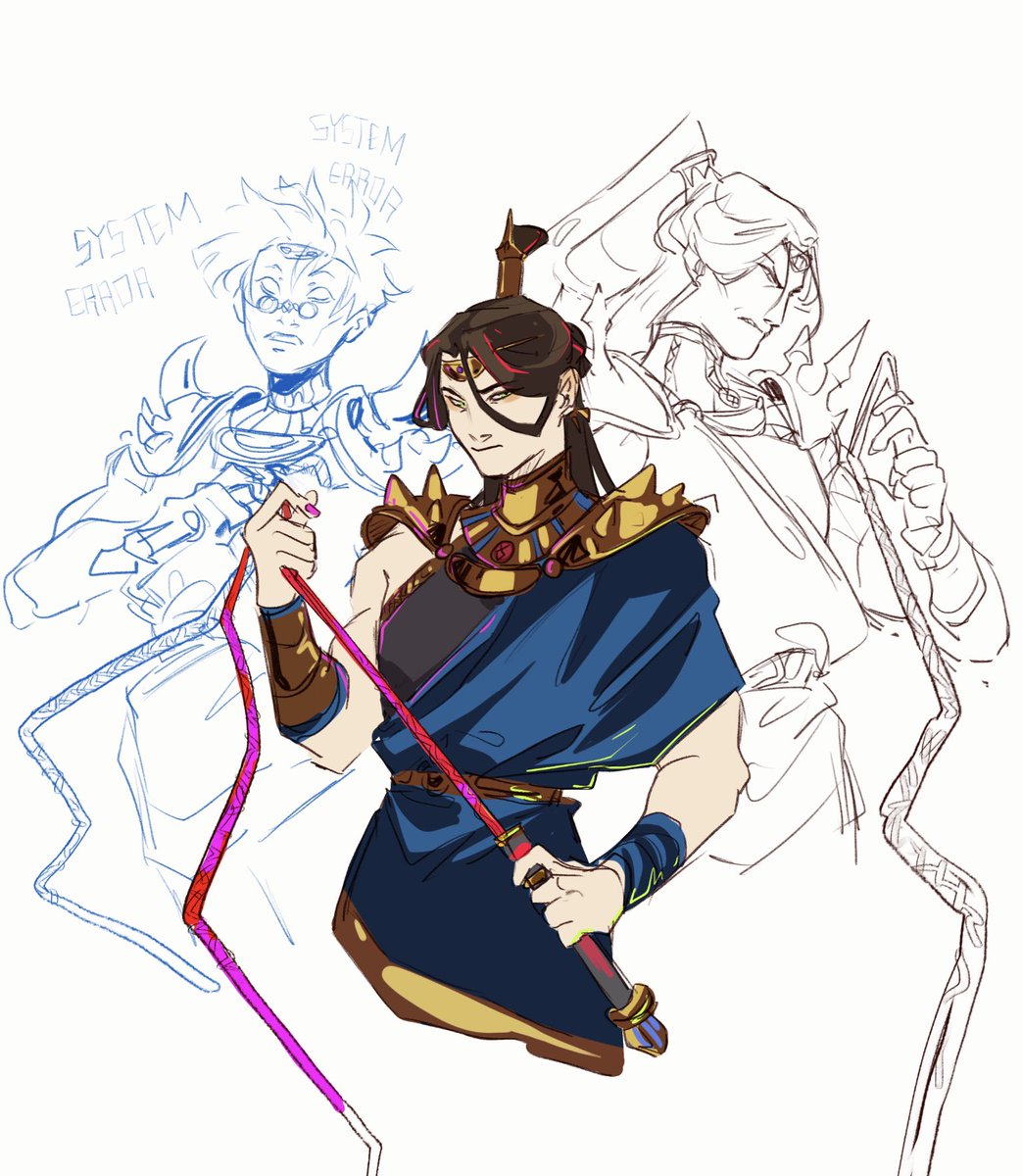 Kele// working on zine stuff! on Twitter "By popular demand, the Shen