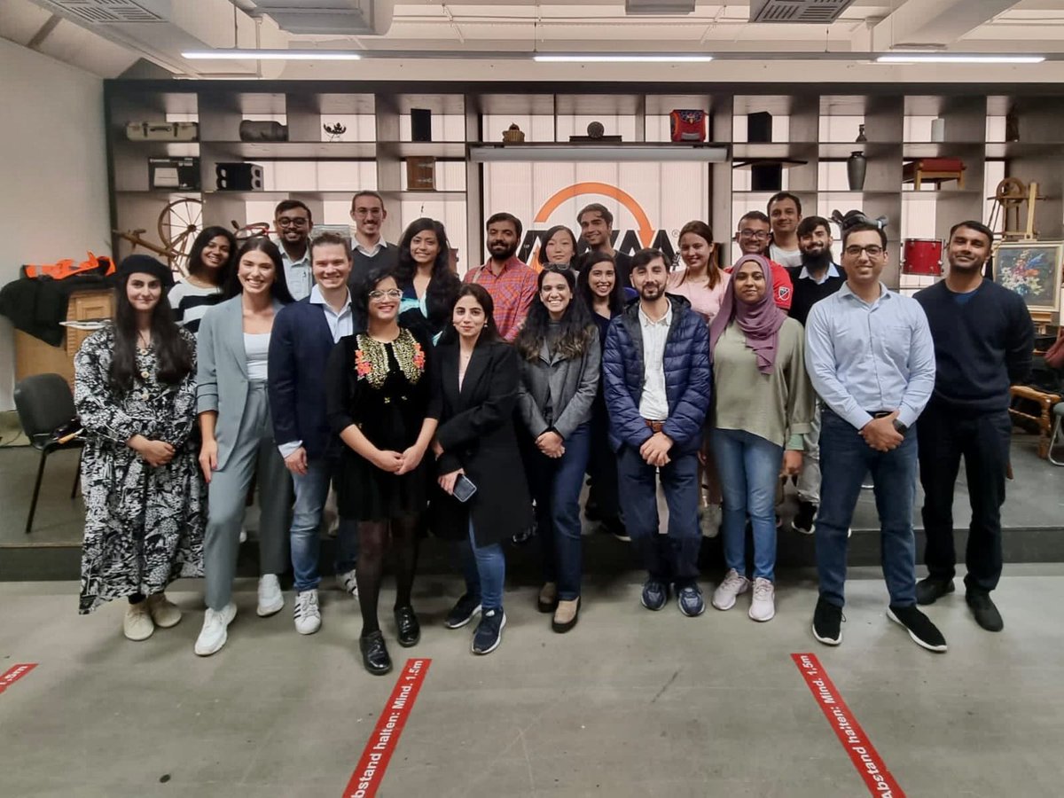 Grateful to <a href="/Asia_HSF/">Division South/Southeastasia HSF</a> for connecting me with thought leaders on urban sustainability in Germany &amp; for facilitating the exchange of ideas with #YSAN2022 fellows to build a green urban future for South Asia.