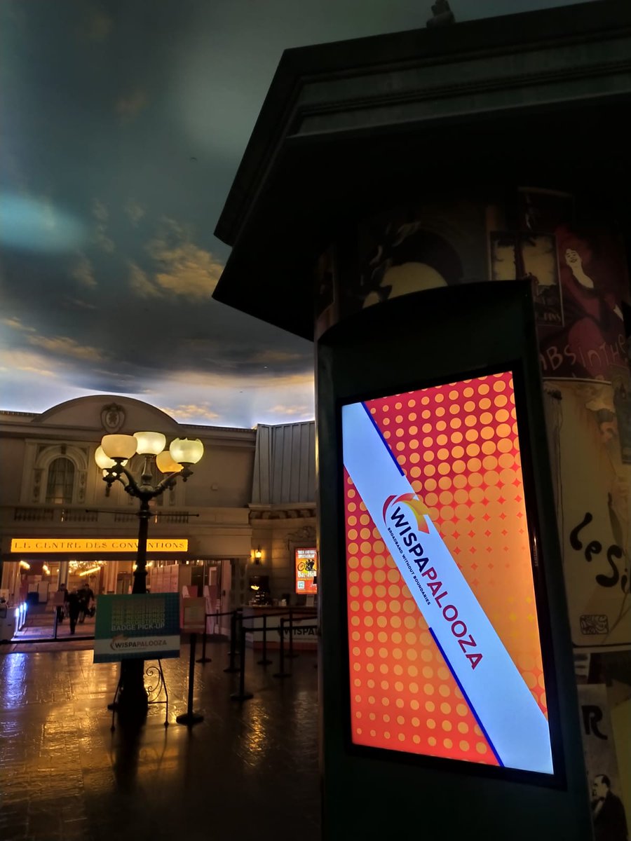 9dotsrl's tweet photo. 🔴Finally 9dot is at Las Vegas for WISPAPALOOZA 2022🔴
The most important gatherings in our industry. Come and visit us to collect your gift. We will be waiting for you at stand 614.

#wispevent #wispapalooza2022 #9dot #digitaldivide #wirelessbroadband #wispsolution https://t.co/t2wF2xZWmE