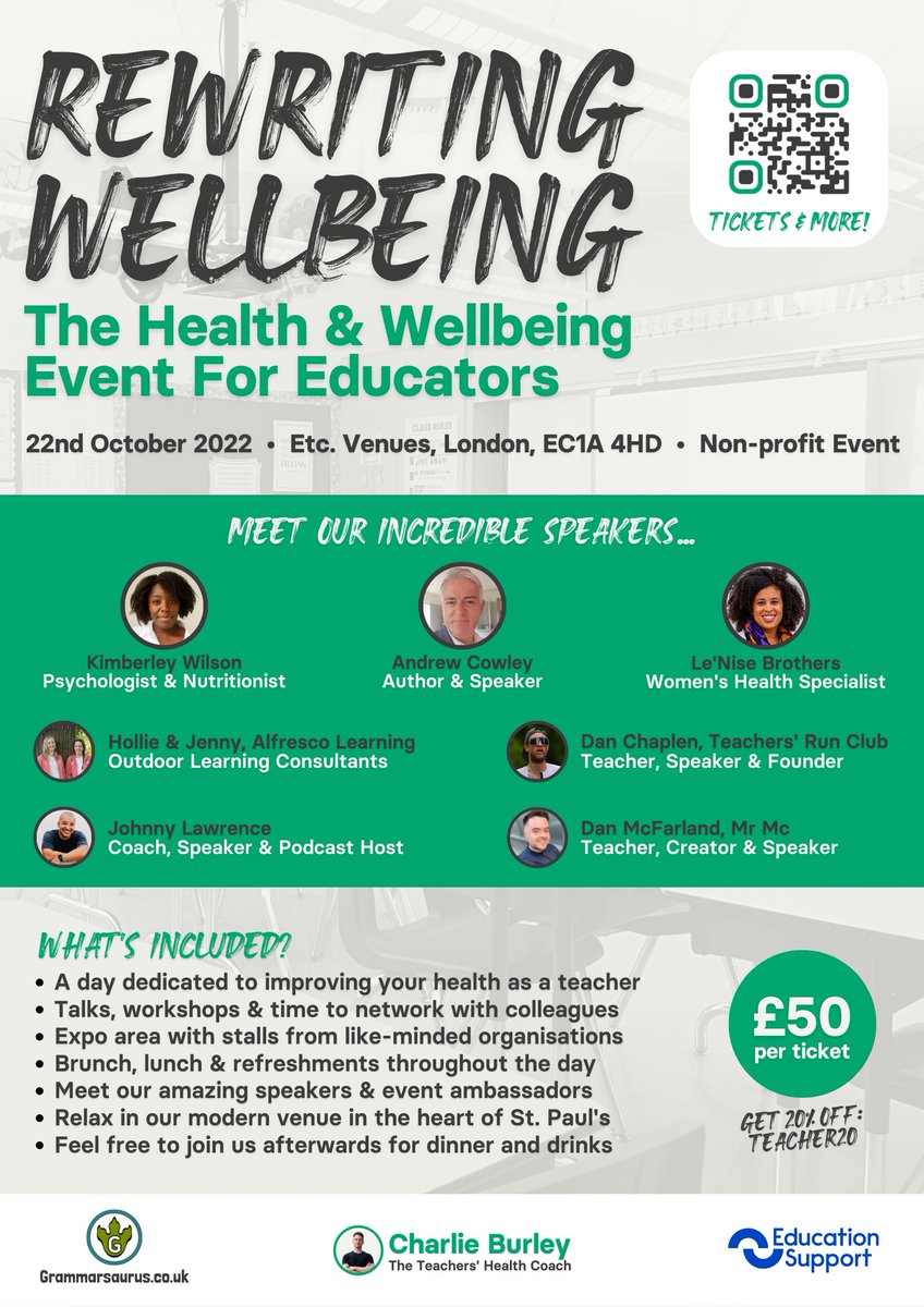 Only 2 and a half weeks to go now! Grab your tickets: bit/lyrewritingwellbeing