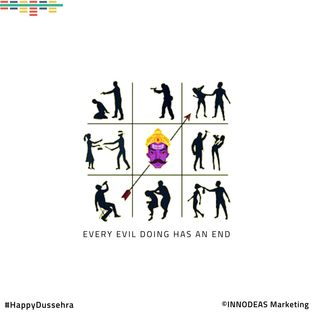 innodeasmarket's tweet photo. Let us celebrate the victory of good over evil. Let's give our brand a voice!

#InnodeasMarketing wishes everyone a Happy Dussehra!

#dussehra #navratri #indianfestival #durgapuja #festival #dussehraspecial #happydussehra #festivals #festive #dussehrawishes #socialmediamarketing https://t.co/0udMED5nTF