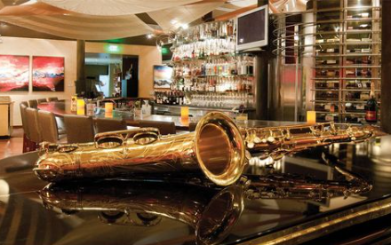 baysiderestaurant.com 
Brave the storm 🎶 
The jazz goes on tonight
 with live music 
in the piano lounge 🎶
 starts at 6pm 🎶