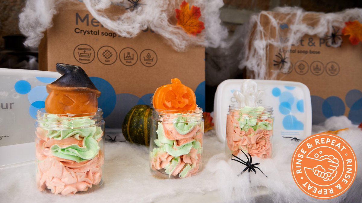 Let's get Spooky. 🎃👻 Our next issue is now live! 
Issue 2 focuses on Crystal OPC (Foaming Bath butter) including how to process, a Halloween recipe, video and a tailored 'Where-to-buy' page. Click here to download:bit.ly/3RCwONo
#halloween #soap #recipe #rinseandrepeat