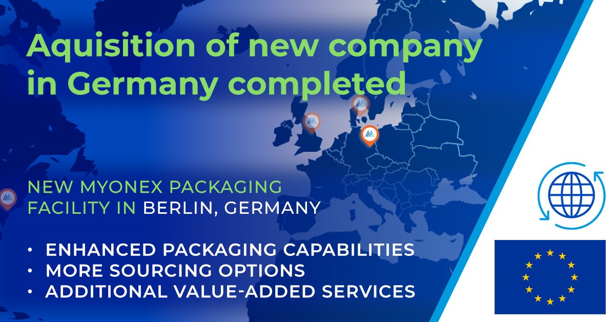 Myonex (@myonexcts) on Twitter photo Myonex is happy to announce the completion of its acquisition of the Hubertus clinical trial business, located in Berlin, #Germany. The new entity, Myonex GmbH, supports the company’s growth and strengthens its presence throughout the #EU. Learn More: myonex.com/about-myonex/n… Myonex is happy to announce the completion of its acquisition of the Hubertus clinical trial business, located in Berlin, #Germany. The new entity, Myonex GmbH, supports the company’s growth and strengthens its presence throughout the #EU. Learn More: myonex.com/about-myonex/n…
