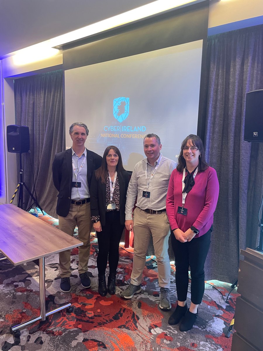 dob_o's tweet photo. #CInc2022 The ATU cybersecurity lecturers representing the North West at the Cyber Ireland National Conference in Cork https://t.co/1quy3l0O2Q
