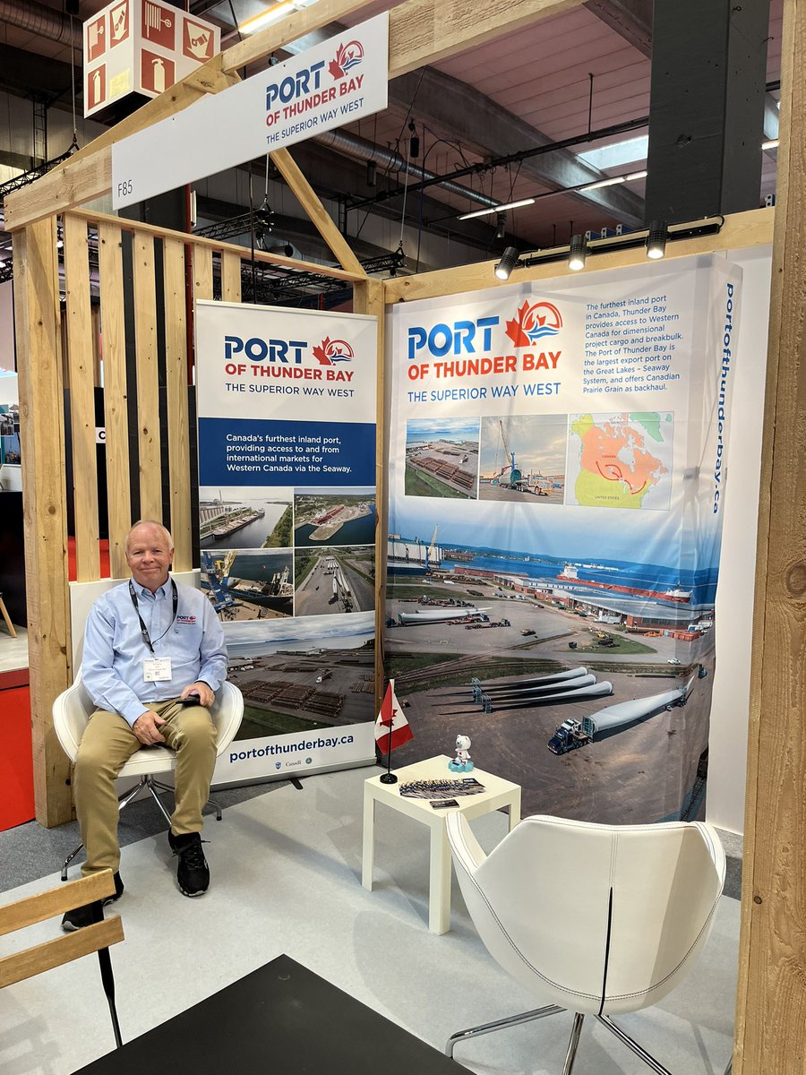 We are out and about in #Europe promoting the advantages of shipping breakbulk cargo to Western Canada via our great port. This market provides the majority of cargo opportunities for Keefer. #shipping #opportunities #partnerships #breakbulk #antwerpxl #projectcargo #ports