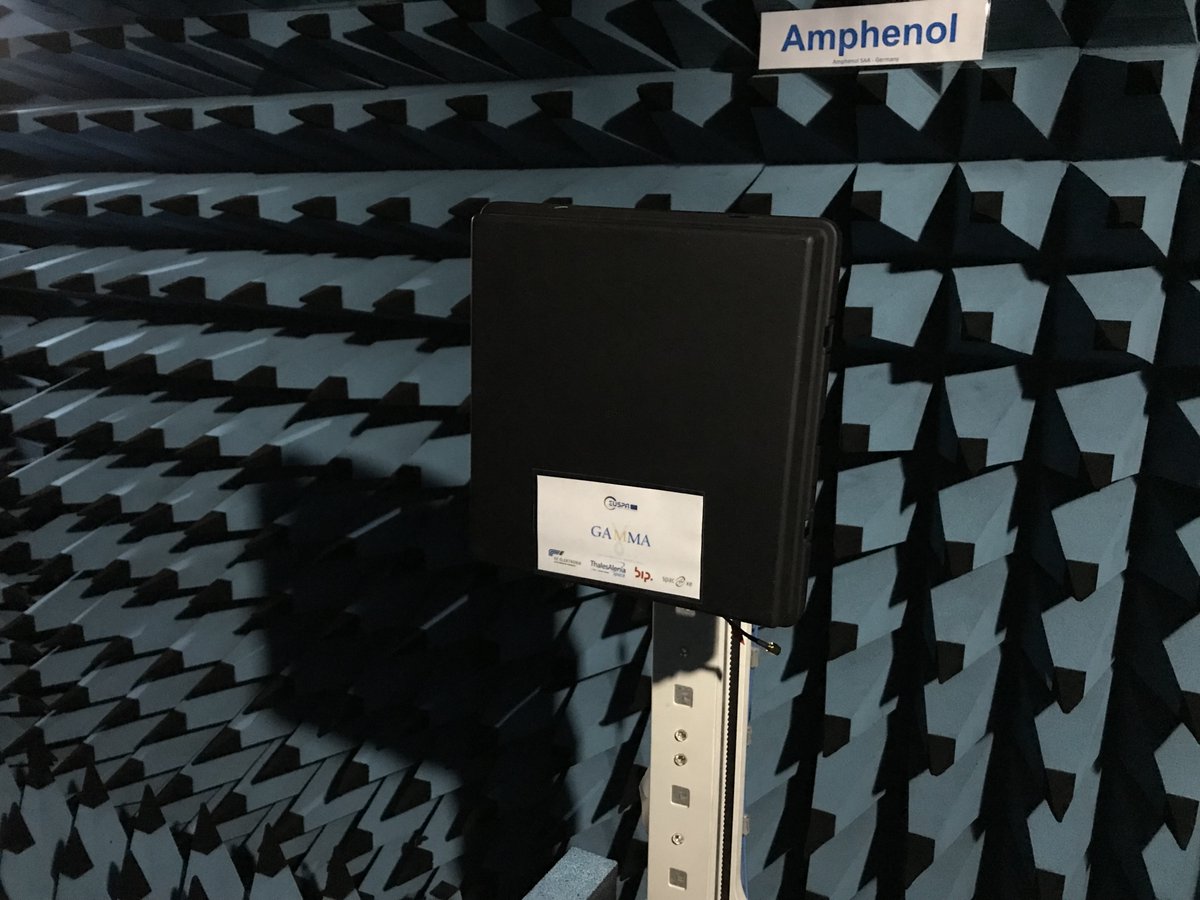 GammaAntenna's tweet photo. Despite COVID-19 and logistic service disruption  GAMMA is under test at the Amphenol anechoic chamber!

#GAMMAproject https://t.co/memeyRyta7