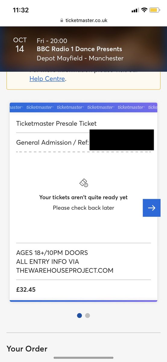 _AlexisSimpson's tweet photo. Selling 2x WHP Radio 1 Dance tickets for next Friday 14th October - just wanting our money back for them as no longer able to go - tickets released 3 days before event https://t.co/vY63u7gMrS