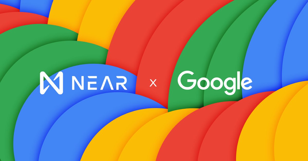 .<a href="/NEARFoundation/">NEAR Foundation</a> has announced a new partnership between <a href="/googlecloud/">Google Cloud</a> and <a href="/NEARProtocol/">NEAR Protocol</a>.

Google Cloud will provide technical support for NEAR grant recipients.

Google Cloud will support devs as they build and scale their Web3 projects and dApps.

near.org/blog/near-team…