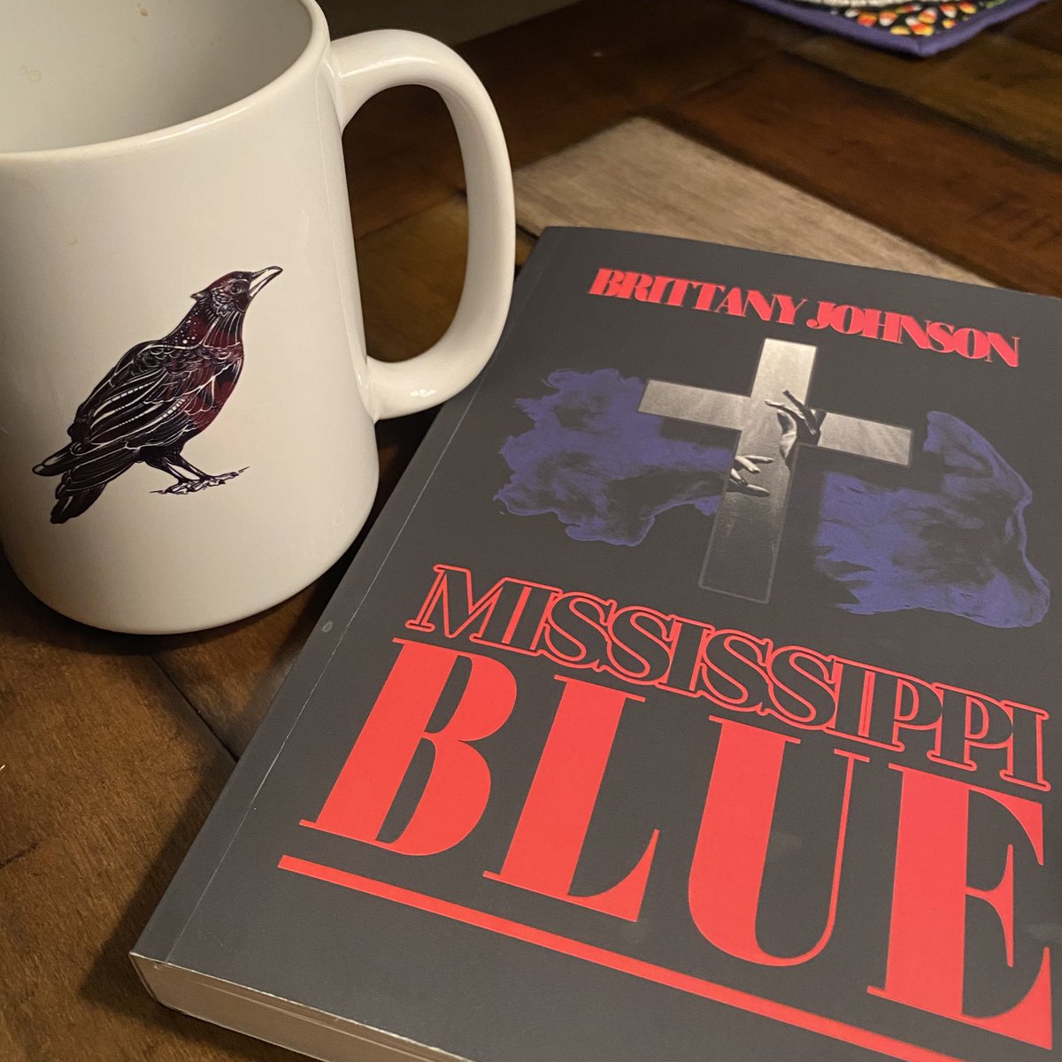 woffordleejones's tweet photo. I’m only a few chapters in but I’m lovin’ #mississippiblue by Brittany Johnson @noctiscriptor this is some great writing. You need to snag this one and check it out. #gothichorror https://t.co/MXwoxfKVF7