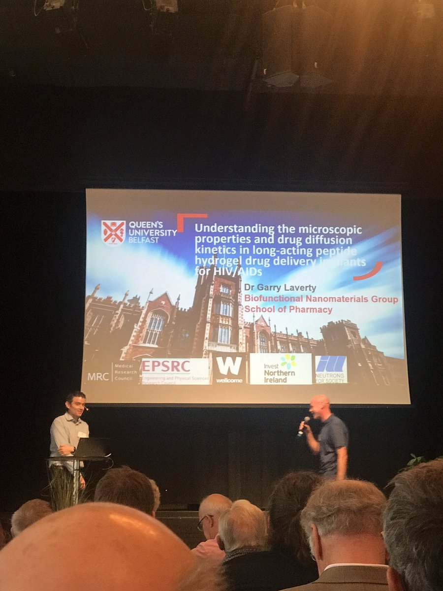 <a href="/DrLaverty/">Garry Laverty</a> describes the analysis of peptide hydrogel drug delivery using small angle neutron scattering (SANS) 
<a href="/essneutron/">ESS</a> <a href="/ILLGrenoble/">Institut Laue-Langevin</a> 
#jointILLESSusermeeting2022