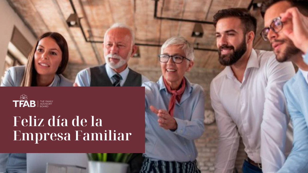 🎊¡Hoy estamos de celebración! ¡Feliz #DíadelaEmpresaFamiliar!🎉

Muchas felicidades a todas las #empresasfamiliares y muchas gracias a todas las #familiasempresarias por su gran contribución a nuestro desarrollo económico y social.

¡Siempre hacia delante!