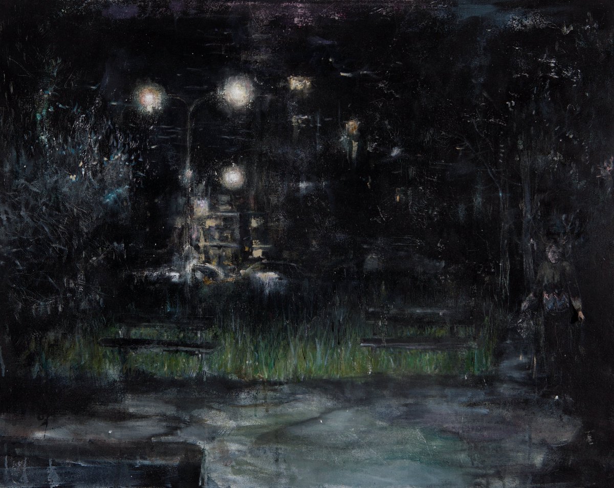 gvuo_dum_umeni's tweet photo. JOSEF BOLF
7. 10. 1971

VŠE NEJLEPŠÍ / HAPPY BIRTHDAY!

#malíř / #czechartist and #czechpainter

foto / photo: #JosefBolf, V noci / At Night, 2014, olej, plátno / oil, canvas, 75×95 cm, GVUO https://t.co/BhSlSvKlu2