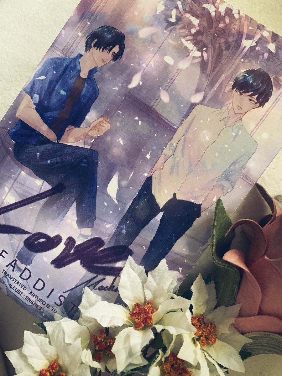 sweetpeachcream's tweet photo. „It always ends up this way, where he walks away and I am left with nothing.“
- #LoveMechanics #faddist
Credits to Arturo for translating ✨
One of the best books I’ve read!
Thank you @wiwataa 🤍 https://t.co/Ev1PggX9nf