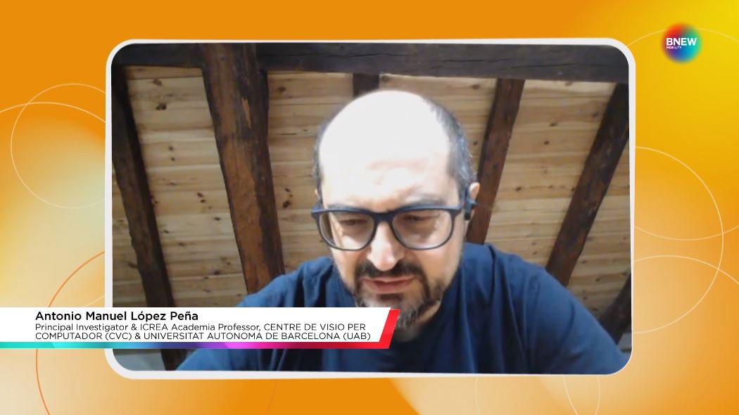 CVC_UAB's tweet photo. Nuestro investigador #ICREA, 🎙 Dr. Antonio López, hablaba esta mañana en la @BnewWeek sobre el proyecto de transporte público con vehículos autónomos en el medio rural que lidera el #CVC y que forma parte de la estrategia #SmartCatalonia @tic en #movilidadautonoma. https://t.co/MUSyFTN9ZI