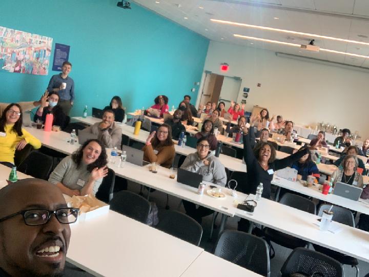 BPSCareerTechEd's tweet photo. Lots of positive energy from school counselors and staff at the Office of Secondary Schools MyCAP/ Naviance training! BPS students will engage in career and academic planning to be college, career, and life ready! @BostonSchools @MyPowerSchool #CTE https://t.co/yzj1GnuE4V