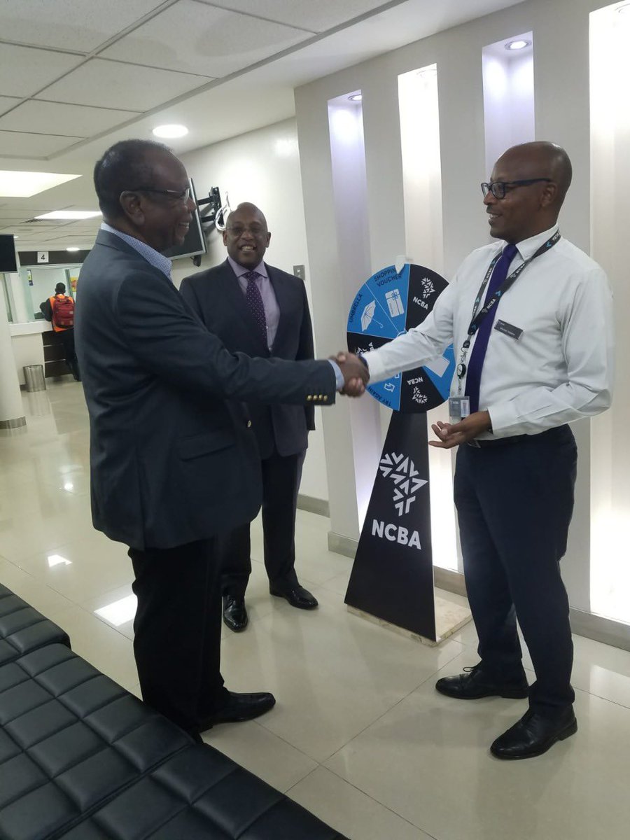 NCBABankKenya's tweet photo. Visit our Centre,House Westlands and Wabera branches to spin the NCBA Customer Service Week wheel and get fantastic branded merchandise. #ServiceTheNCBAWay #sustainingcustomerinclusion #CustomerServiceWeek2022 cc James Mugo, COO, Digital Business https://t.co/ZeY1tt7Rik