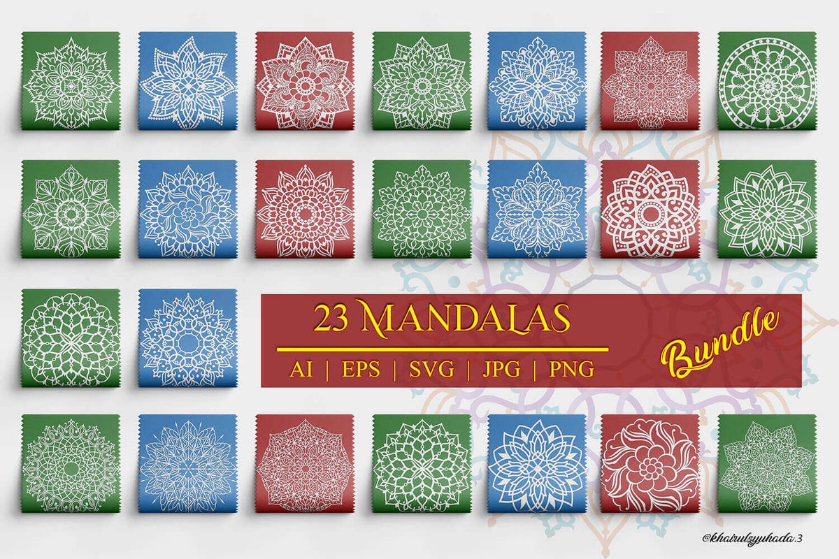 ertyazilim's tweet photo. Mandala Design Bundle - only $5!: NOW ON: Mandala Design Bundle - only $5!

Expires: October 12, 2022, 11:59 pm EST

If you're looking for a stunning new mandala collection, check out our collection of 23 mandalas.

This selection of beautiful mandalas… https://t.co/oqNIPnbfLJ https://t.co/BlvfNsAZQc