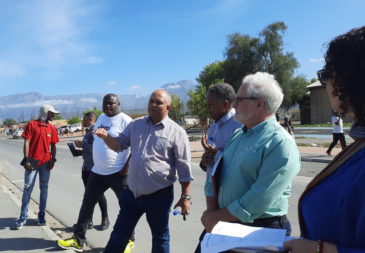 Another fascinating walk along Mtwazi st in Zwelethemba. Today in addition to food vendors, we visited the local taxi rank &amp; were reminded of the important links across all urban systems #mobility #food #learningjourney #Worcester #Westerncape #systemchange