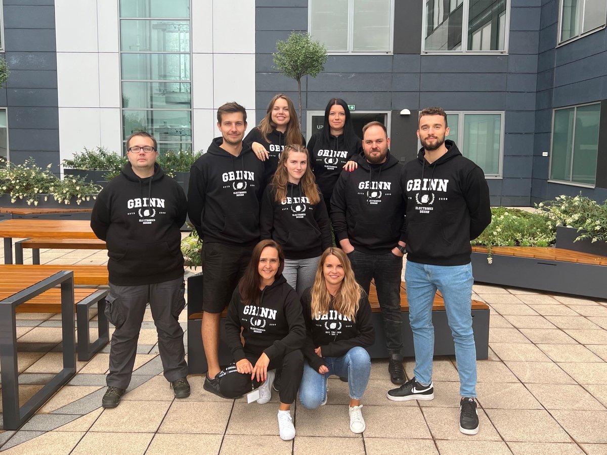 When it gets colder more and more Grinn sweatshirt people appear on the streets ✌️ 🍂

#IoT #teamwork #team