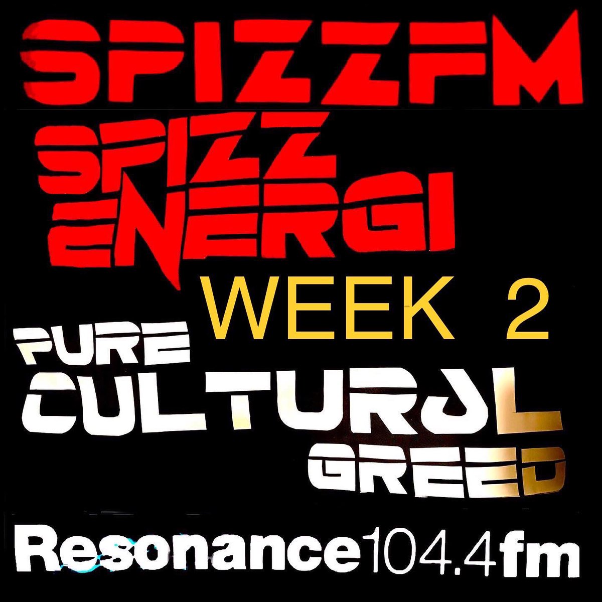 spizzenergi's tweet photo. #SpizzFM Today 4:30pm on #Resonance 104.4fm in London & https://t.co/0N6luaCMnH #PureCulturalGreed time travel in #SpizzWorld catchup with artist & web designer @digidiane @virginprunes New Band Spots inc @MollyEnergi @DiscoInSochi @madamcrumpet @HealthyJunkies @eugenebutcher https://t.co/mVg3QvfdhT