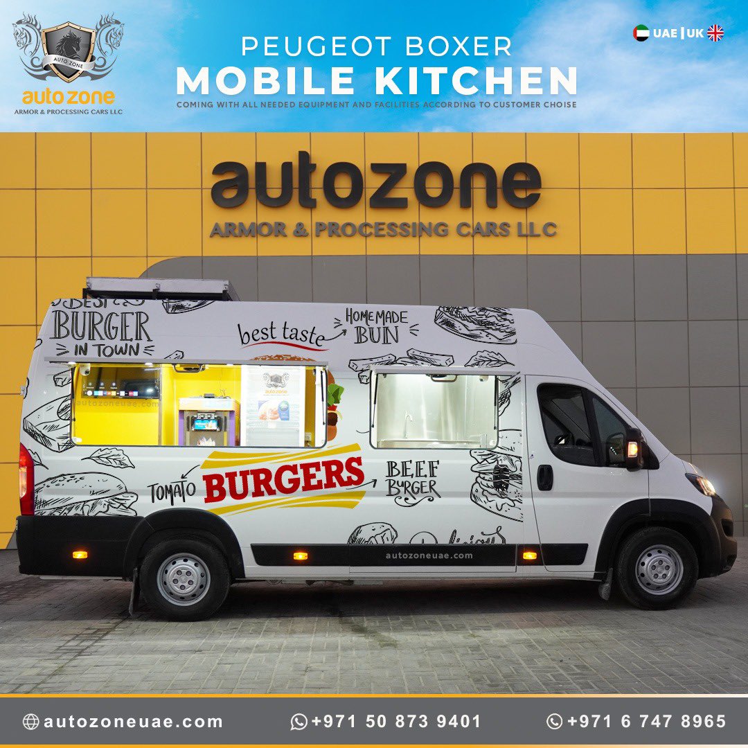AutozoneuaeA's tweet photo. Autozone is mobilizing your kitchen wheels with our innovative design concept and facilities creating in various vehicles. Autozone mobile kitchen units are delivering with various equipment based on client choice and make sure the safety is assured !! Contact us for more details https://t.co/8QiuJBkfqr