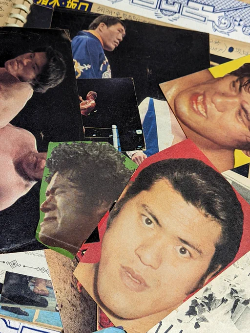 昔友達の伯父さんが私がプロレス好きなのを知り、学生の時に作っていたスクラップブックを譲ってくれたの。時を超えてアントニオ猪木への愛と熱狂が伝わる。#アントニオ猪木 #クロ現 