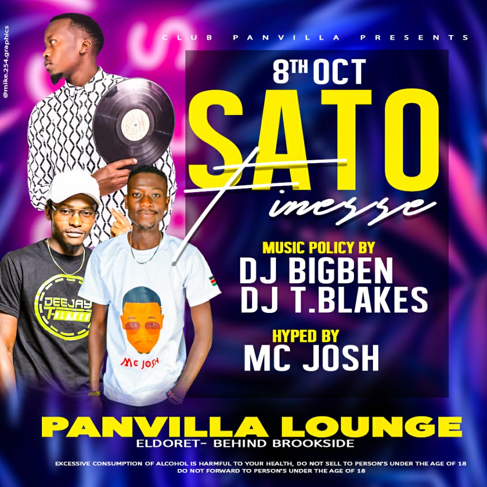 WHEN THE LION 🦁 ROAR THE KING'S RISES 🔥 THIS SATURDAY WE HAPPENING PaPanvilla Lounge GroupoPanvilla Lounge Grouproup LETS LINK UP THE EXCLUSIVE VIBE🔥💯
MC JMC JOSHH
SwagSwagSound Events LtdnSwagSound Events LtdEldoEldoret cityy
#gainwithpozzie#nightout#djslife#party#clubbing