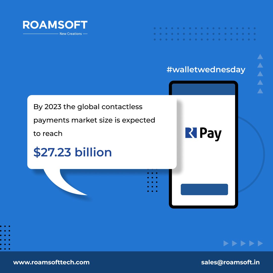 roamsofttech's tweet photo. We develop innovative digital wallets steered by consumer requirements like convenience, reliability, speed, safety and comfortability.

Learn more about Rpay Digital Wallet. Roamsoft offers complete white-labelling services.

#digitalwallet #walletwednesday #whitelabelled https://t.co/YUVj0jgZmG
