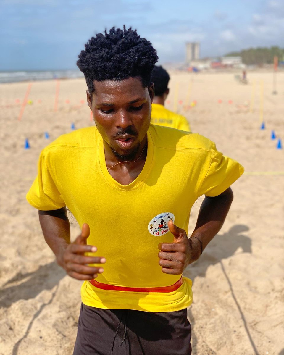 trainlikeaprog1's tweet photo. DAY 2 PRE SEASON
TIME : 7-8:30 AM EACH DAY
Date : 4th October- 18 October
📲 0230783923
@TottiLaryea
@trainlikeaprog1
#quickstamina
#trainlikeaprogh #laryeatotti #bbcsport #personaltraineringhana #onlinetrainingcoach #coaching #scouting #soccerlife #adidas #quickfit https://t.co/pTLv3di1vH