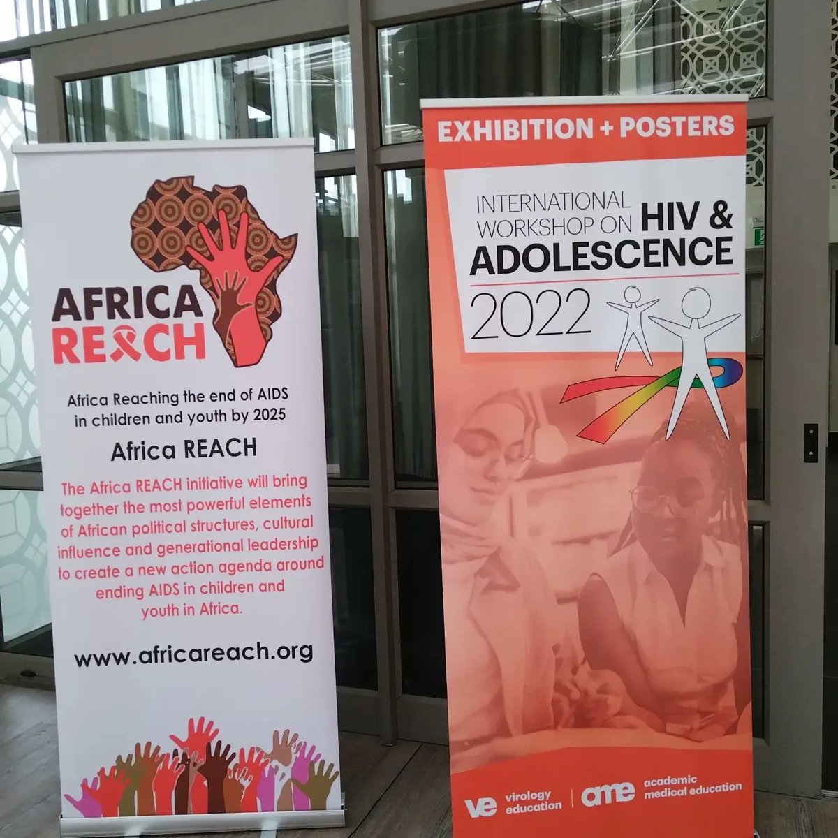 Africa REACH is at the International Workshop on HIV and Adolescence where we will be hosting the welcome reception in the evening.

#AfricaREACH
#EndingAIDS