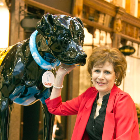 Happy 11th birthday to our Black Dog, Homer! 🎉 Homer’s design is by artist @duggiefields and he lives with @landg_uk where he's a symbol of hope & information for staff. Find out about our Black Dog Campaign at ow.ly/ac8u50KZCQk #depression #mentalhealth #mentalillness