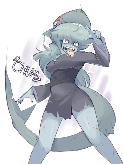 CHUM (zombie char for october) featuring "Lil' Izzie" 