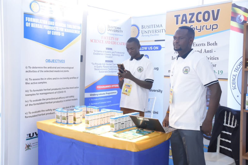 Rachealkyy's tweet photo. Among the many innovations are Innovations specifically targeting to grow the national export portfolio.
Taking Uganda to another level to make Uganda best
#UgTradeFair22
#UGScienceWeek22 https://t.co/tZgHWPVy1j