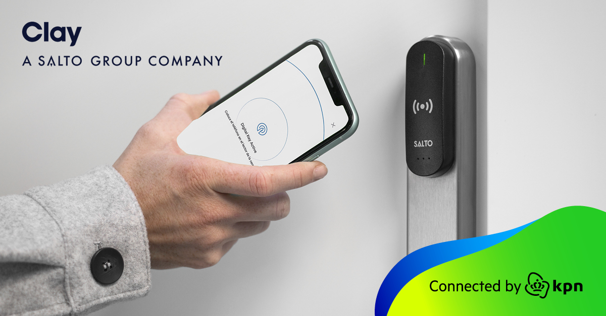 Clay Solutions provides its customers worldwide with cloud-based access control: ‘Keys as a Service’. Reliable, global #IoT connectivity is vital for this innovation. So, that’s where we came in. Read more about our collaboration: lnkd.in/edCf2hPX

#ConnectedByKPN