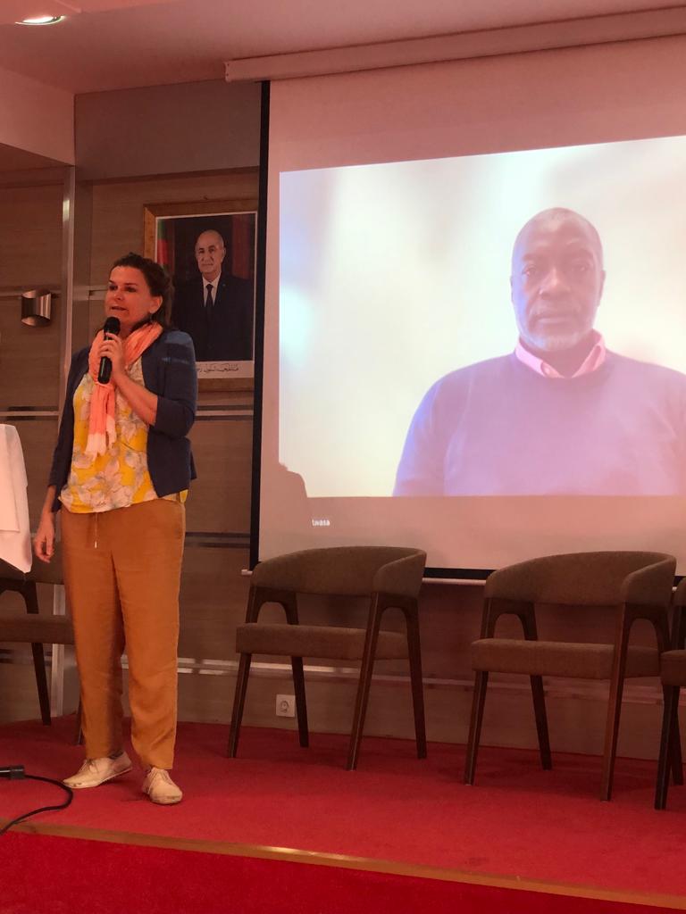 Early warnings save lives. Talking how to reduce the impact of natural hazards and enhance post-disaster response in #Africa <a href="/_africanunion/">African Union</a>  #EWS