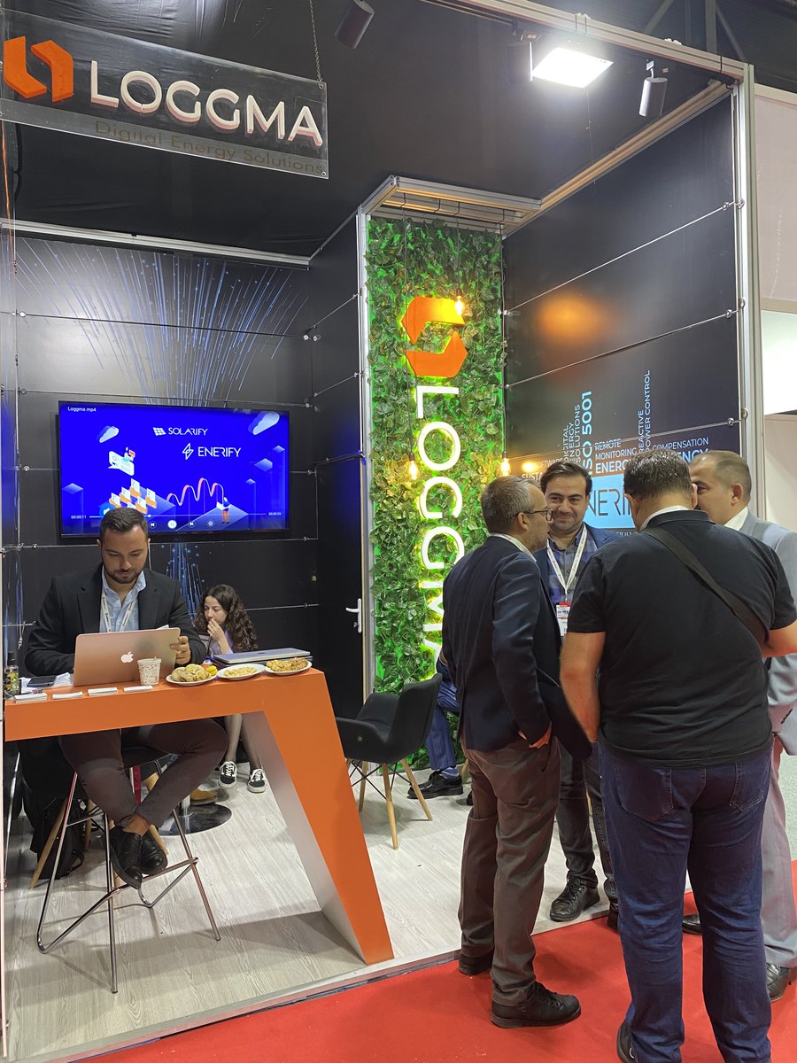 loggma_'s tweet photo. 🚀 Enerjisini Üreten Fabrikalar Zirvesi'ndeki 2. günümüz tüm hızıyla devam ediyor.
Standımızı ziyaret eden tüm paydaşlarımıza teşekkür ederiz.
D-12 numaralı standımızda sizleri bekliyoruz!
#enerjisiniüretenfabrikalarzirvesi #solarify #enerify #loggmadigitalenergysolutions https://t.co/Z8ttPgDs7W