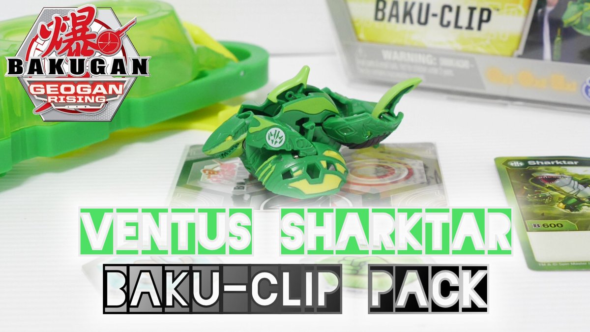 GameOverETTM's tweet photo. Unboxing the Bakugan Geogan Rising Baku-Clip Pack which comes with
- VENTUS SHARKTAR
#bakugan #爆丸 #GeoganRising
https://t.co/5nFrSlmOE7 https://t.co/xzxOjuMRrM