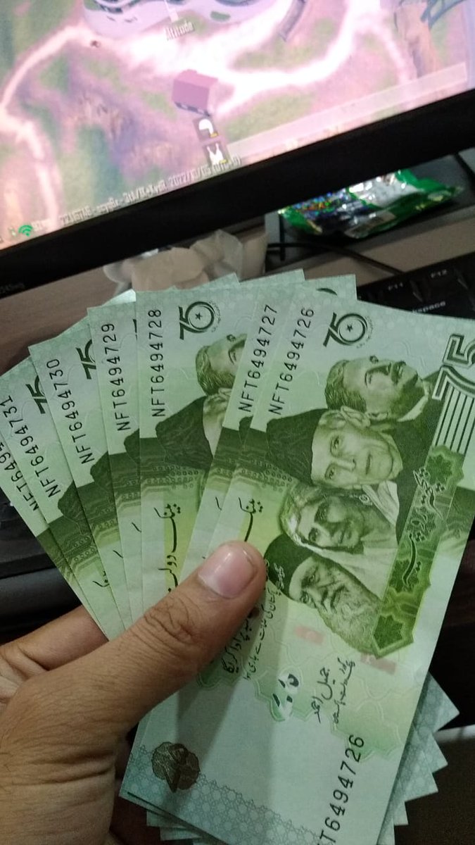 __TheLad's tweet photo. Finally it's here !!
#75RsNote #ImranKhan #Pakistan #MaryamNawazSharif #StatebankofPakistan https://t.co/AYVDSFx9VI