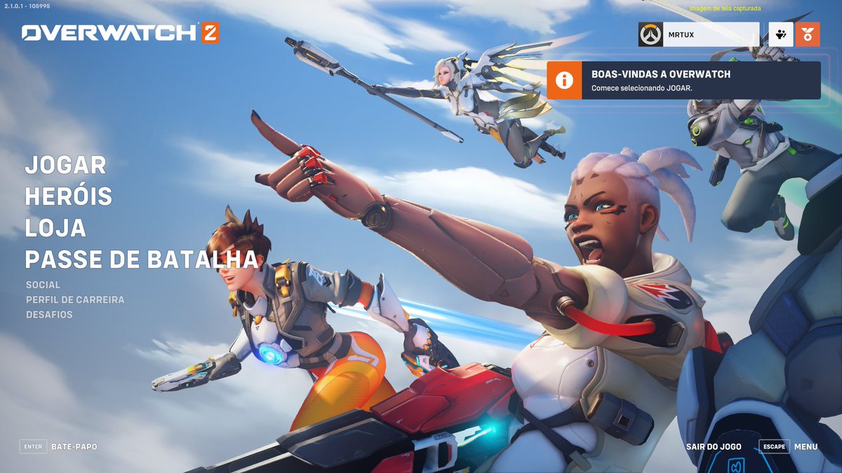 mrtuxbr1's tweet photo. Vocês estão comigo, Tuxers?
#Overwatch2 #Overwatch #Linux  #Freetoplay @Blizzard_BR #games #GamingNews #linuxgamer #playonlinux https://t.co/ZF1k5XFROZ