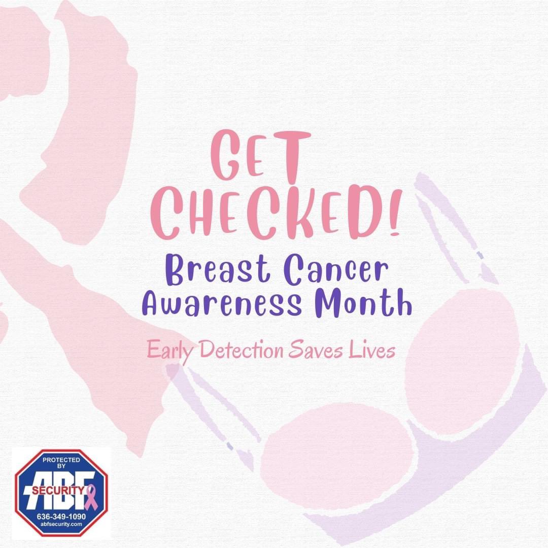 ABFSecurity's tweet photo. When we support each other, incredible things can happen. #breastcancerawareness #breastcancerawarenessmonth #getchecked #earlydetectionsavelives https://t.co/PfyrtqbIz0