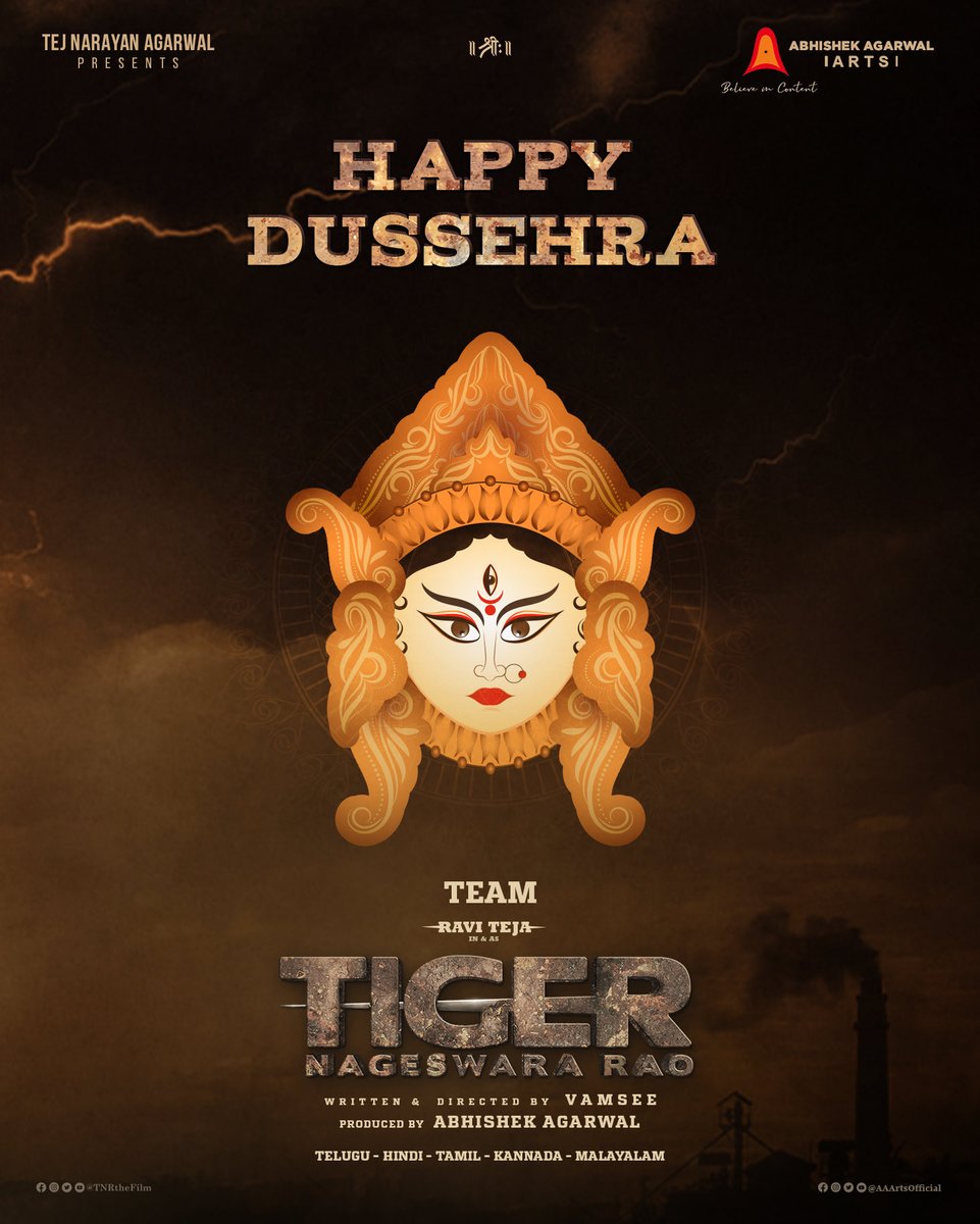 TodayBoxOffice's tweet photo. #TigerNageswaraRao #ReSound #FlashBack #FlashBackMovie #Madhi
#Dusshera2022 #HappyDussehra #HappyVijayadasami #Dussehra https://t.co/IN71WTMISG