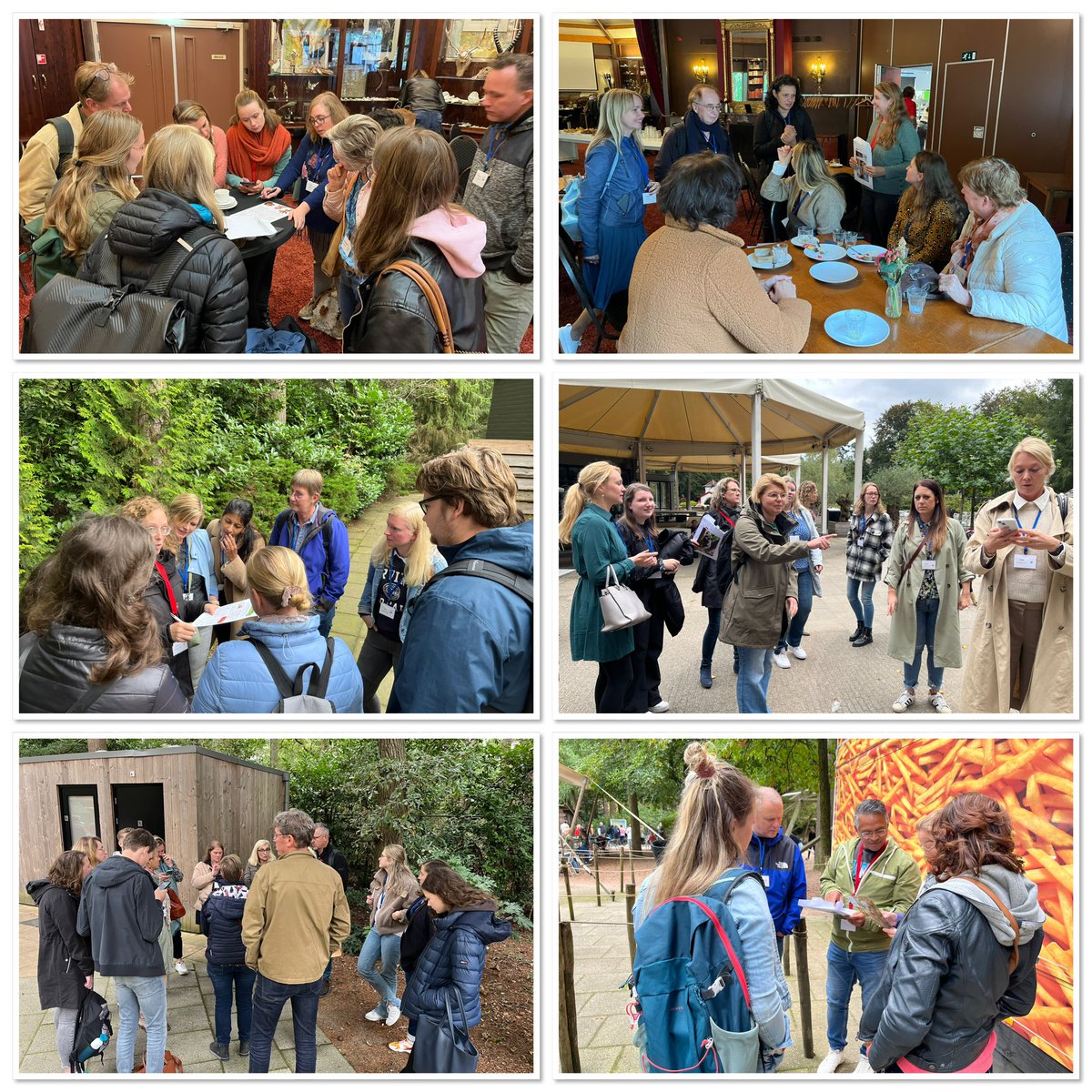 STEemVallei's tweet photo. Na twee lezingen hebben de @STEemVallei collega’s schooldoorbroken een speurtocht in de #dierentuin #Amersfoort #dagvandeleerkracht #samenleren #verbinding https://t.co/CADTQmsqlo