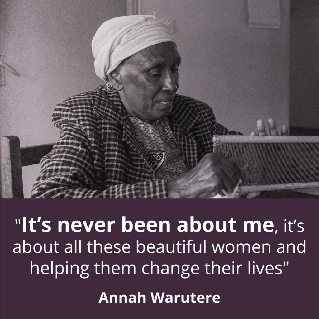 namawomen's tweet photo. With heavy hearts, #NAMAWomen & @TheBigHeartUAE mourn the loss of their partner, beloved Annah Warutere, the founder of the Nanyuki Spinners and Weavers based in #Nanyuki, #Kenya. Annah dedicated her life to helping the vulnerable women and youth in her community https://t.co/lhTcxsssQJ