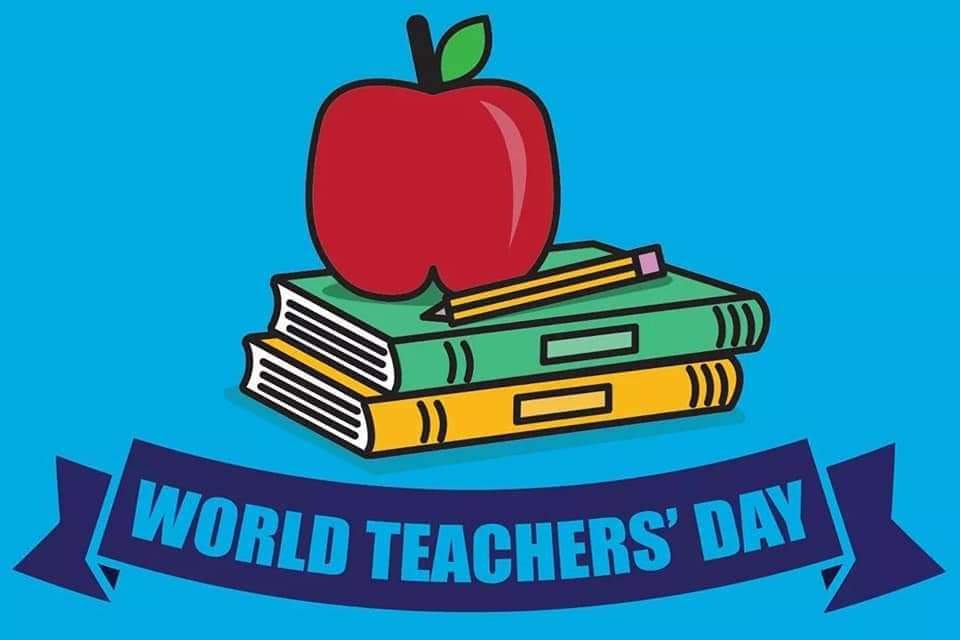 mathnerd2005's tweet photo. It's OUR day! Happy World Teacher's Day to all of my teacher friends! https://t.co/dMiewJMFm9