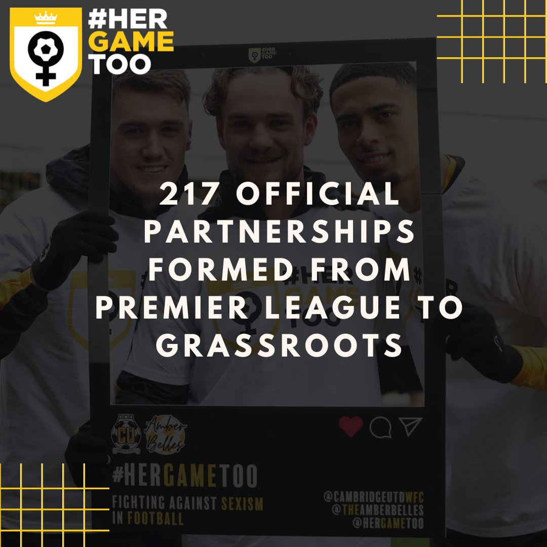 HerGameToo's tweet image. 🤩 Here's just four of the many things we have worked hard to achieve since May 2021!

We would LOVE your votes in the FCA awards for Best in Women's Football this year if you've think we've done enough! 💛

LINK HERE: footballcontentawards.com/voting/